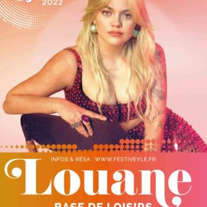 Louane en concert le 9 juillet 2022 au lac de Cormoranche