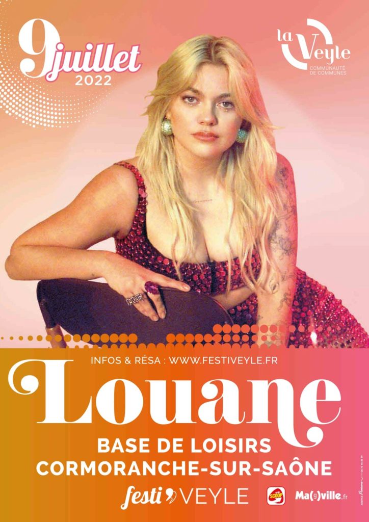 Louane en concert le 9 juillet 2022 au lac de Cormoranche