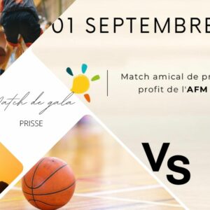 Charnay-les-Mâcon : match de gala de l'ESPM à Prissé au profit du Téléthon Il va y avoir du spectacle vendredi 1er septembre à la salle des sports de Prissé, antre de l’ESPM, habituée aux ambiances des grands soirs. En partenariat avec le groupe SAB, le club prisséen accueille deux équipes phares du basket français. La Chorale de Roanne et la JL Bourg, formations de la Betclic Elite, s’affronteront dans un match de préparation d’avant saison. Cet événement sportif est organisé au profit de l’AFM Téléthon. L’intégralité