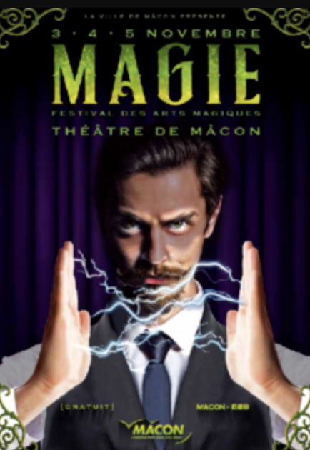 Mâcon : Festival des arts magiques du 3 au 5 novembre au Théâtre