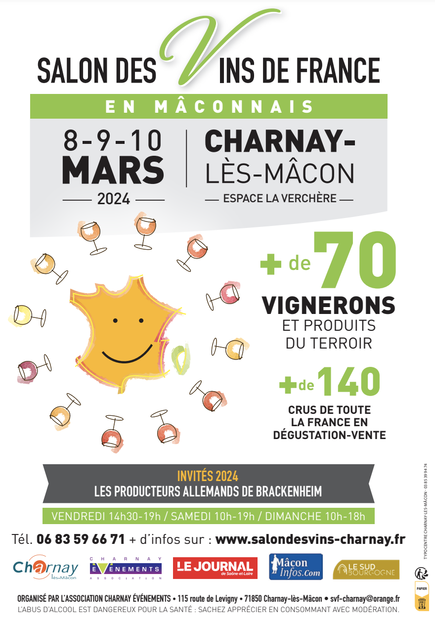Salon des vins de Charnay-les-Mâcon 2024